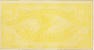 Philippine notgeld 10 Centavos, 1917 reverse