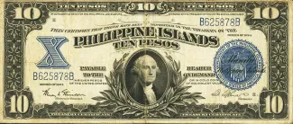 Philippine notgeld 10 Pesos, 1924 image