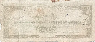 Philippine notgeld 10 Pesos, 1943 reverse
