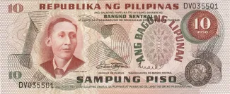 Philippine notgeld 10 Piso, 1974 image