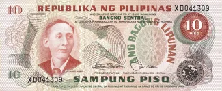Philippine notgeld 10 Piso, 1984 image