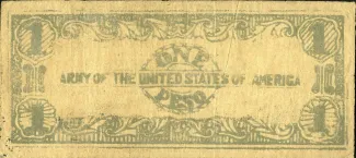 Philippine notgeld 1 Peso, 1943 reverse