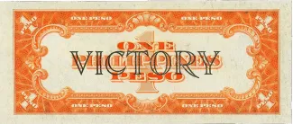 Philippine notgeld 1 Peso, 1944 reverse
