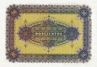 Philippine notgeld 200 Pesos, 1904 reverse