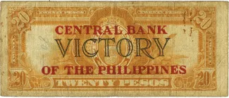 Philippine notgeld 20 Pesos, 1949 reverse