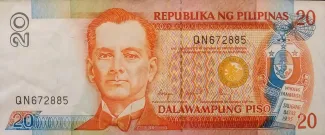 Philippine notgeld 20 Piso, 1992 image