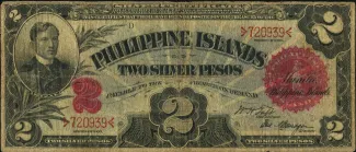 Philippine notgeld 2 Pesos, 1903 image