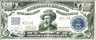 Philippine notgeld 500 Pesos, 1906 image