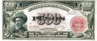 Philippine notgeld 500 Pesos, 1936 image
