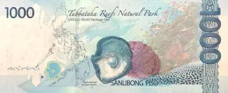 Philippines 1.000 Piso, 2010-2021 reverse