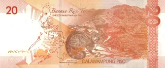 Philippines 20 Piso, 2022-2023 reverse