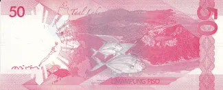 Philippines 50 Piso, 2020-2022 reverse