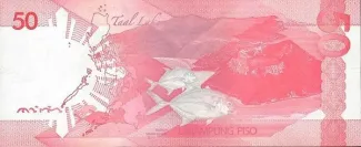 Philippines 50 Piso, 2023-2025 reverse