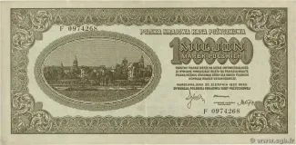 Poland 1.000.000 Marks, 1923 image