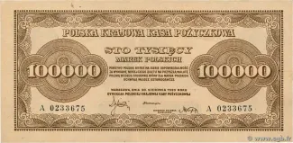 Poland 100.000 Marks, 1923 image