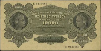 Poland 10.000 Marks, 1922 image
