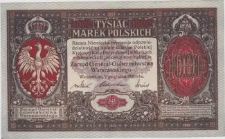 Poland 1.000 Marks, 1916 image