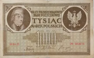 Poland 1.000 Marks, 1919 image