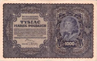 Poland 1.000 Marks, 1919 image