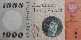 Poland 1.000 Zlotys, 1965 image