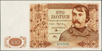 Poland 100 Zlotys, 1939 image