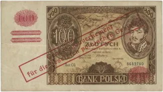 Poland 100 Zlotys, 1939 image