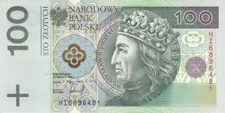 Poland 100 Zlotys, 1994 image