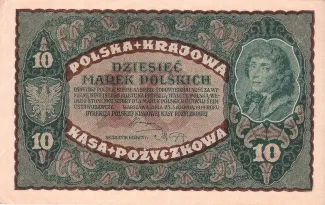 Poland 10 Marks, 1919 image