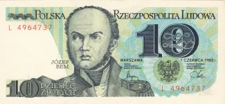 Poland 10 Zlotys, 1982 image
