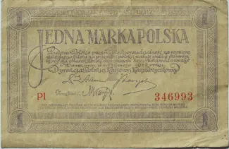 Poland 1 Mark, 1919 image