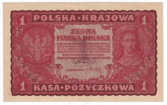 Poland 1 Mark, 1919 image