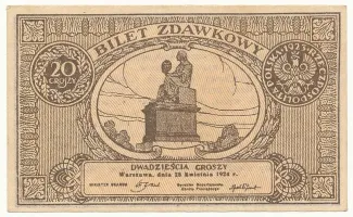 Poland 20 Groszy, 1924 image