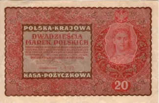 Poland 20 Marks, 1919 image