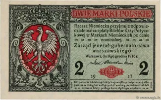 Poland 2 Marks, 1917 image