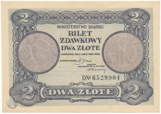 Poland 2 Zlotys, 1925 image