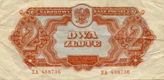 Poland 2 Zlotys, 1944 image
