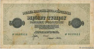 Poland 500.000 Marks, 1923 image