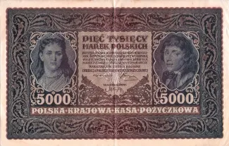 Poland 5.000 Marks, 1920 image
