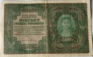 Poland 500 Marks, 1919 image