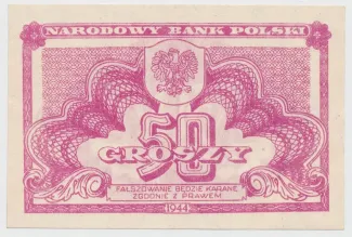 Poland 50 Groszy, 1944 image
