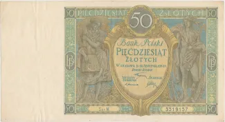 Poland 50 Zlotys, 1925 image