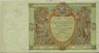 Poland 50 Zlotys, 1929 image