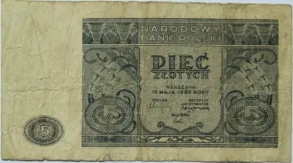 Poland 5 Zlotys, 1946 image