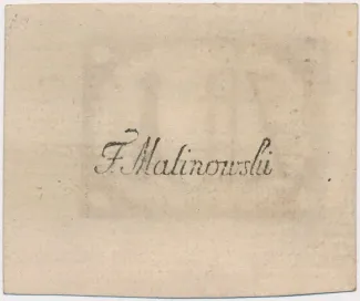 Polish–Lithuanian Commonwealth 1 Zloty, 1794 reverse
