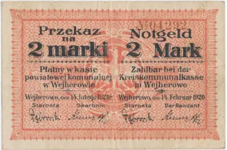 Polish notgeld 2 Marki, 1920 image
