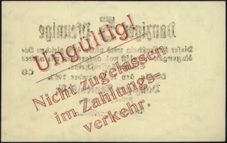 Polish States 5 Pfennigs, 1923 reverse
