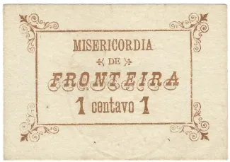 Portalegre, District of 1 Centavo,  obverse