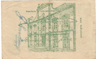 Portalegre, District of 1 Centavos, 1921 reverse