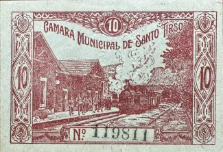 Porto, District of 10 Centavos,  obverse