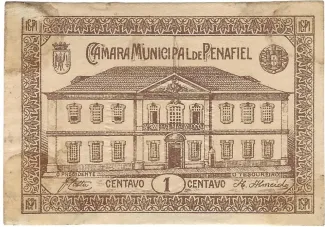 Porto, District of 1 Centavo,  obverse
